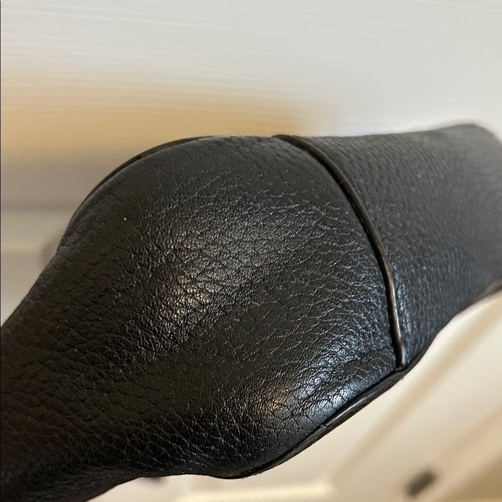 Michael Kors Pebbled Leather Black Crossbody Bag - Picture 9 of 10